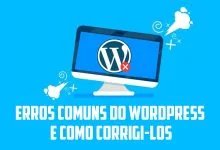 erros comuns do wordpress