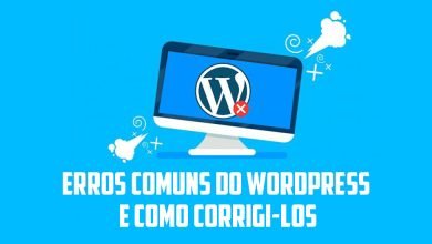 erros comuns do wordpress