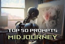 midjourney 50 prompts copiar