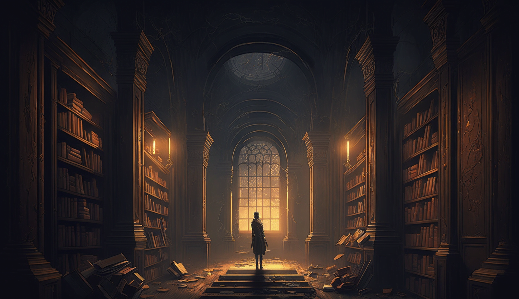 rggameschannel A dimly lit dusty library filled with ancient bo cebbf3fb bb5f 434e a44a 1d8da7a3d7ad