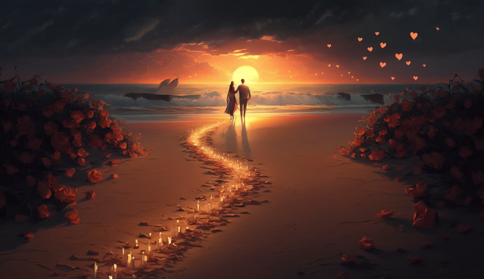 rggameschannel A loving couple shares a tender moment on a beac 2f230f4b 9200 470d b4bb a0d322c02692