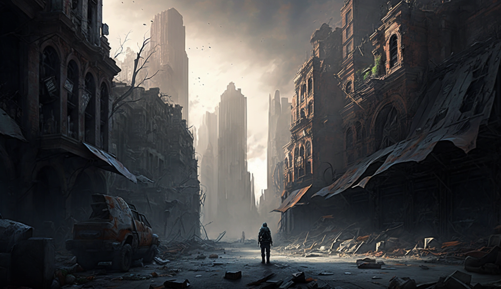 rggameschannel A post apocalyptic world with ruins of once grea b79578b9 0fa6 46f7 8fa7 a28f46df076f