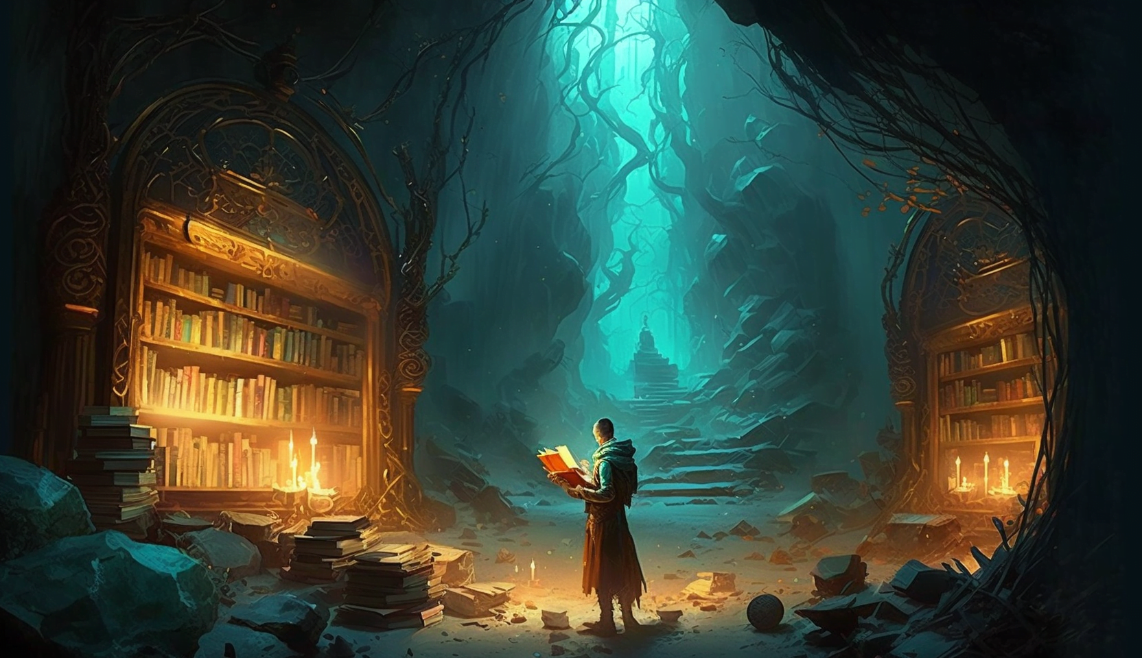 rggameschannel A secret underground library filled with dusty t c6a3c6d9 b6ff 4111 858d b0d032f087b1