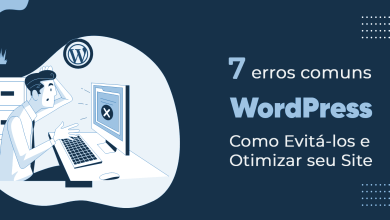 7 erros comuns no wordpress