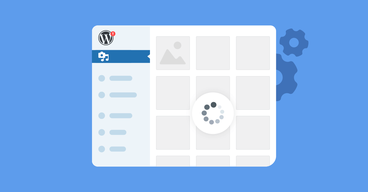 Erros de midia do WordPress