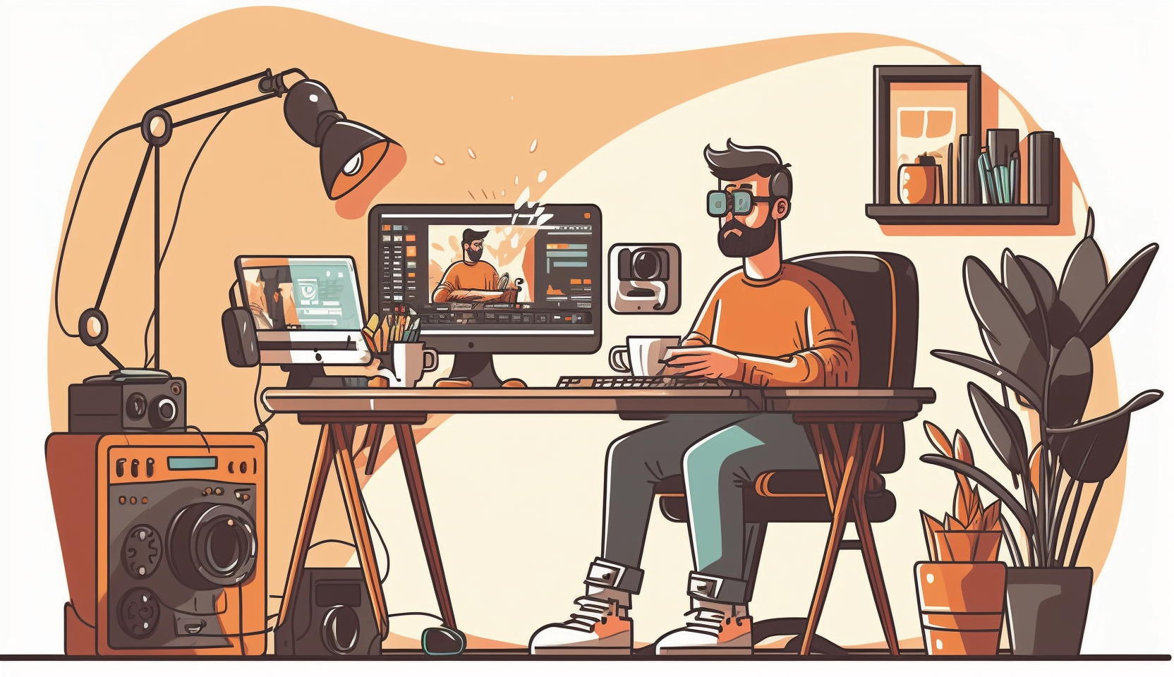 Crie conteúdo para a internet