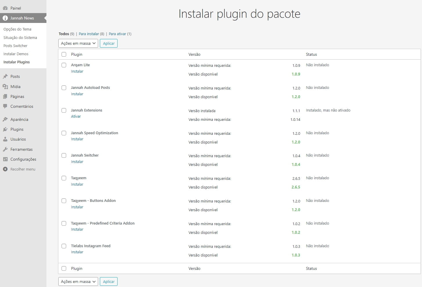 pct plugins jannah