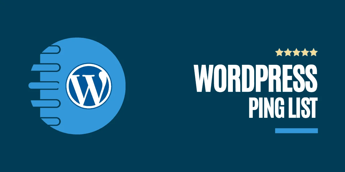 wordpress ping lista atualizada