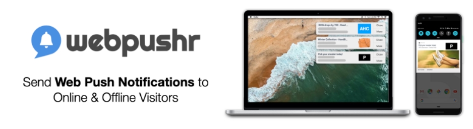 WebPushr é um plugin essencial de notificações para WordPress