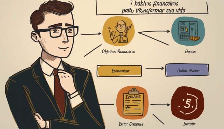 7 hábitos financeiros essenciais para transformar sua vida financeira