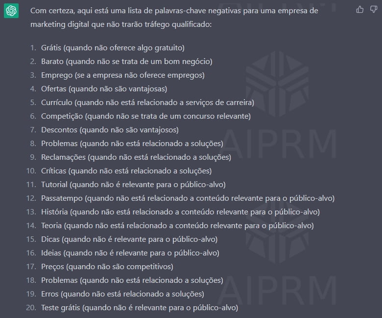 10 Estratégias para Otimizar o Uso do ChatGPT na Busca de Palavras-Chave 21 cap 8